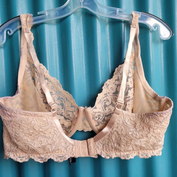 Beige Lace Bra 40DDD underwire Three hooks Smart and Sexy - Picture 3 of 16